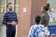 (v.l.n.r.) Will Cooper (Taran Killam); Rory Banks (Devin Trey Campbell); Poppy Banks (Kimrie Lewis)