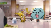 L-R: Banana Joe und Gumball