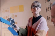 Annette Landau will bunte, statt weisse Wände in der neuen Wohnung.