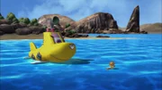 Bess trifft auf den Galapagos-Inseln ein Entenjunges, das auf der Suche nach seinen Eltern ist.