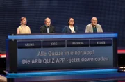 Die Kandidat:innen: Celina Dienstag, Jörg Hoffmann, Patricia Ginetto und Reiner Schreiber.