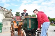 Willi beim Oltdtimer-Treffen in Ludwigsburg.
