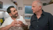 Starkoch Ali Güngörmüs (links) und der passionierte Hobbykoch Matthias Klein.