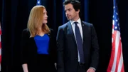 Grace (Jennifer Finnigan, l.); Darius (Santiago Cabrera, r.)