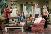 ACCORDING TO JIM - "The Grumpy Guy" -- Jim discovers that his neighbor (Julie Newmar) has written a series of children's books in which she models the series' grumpy old man on him and chronicles the long-standing feud between them, on "According to Jim," TUESDAY, FEBRUARY 21 (8:00-8:30 p.m., ET) on the ABC Television Network. (ABC/RON TOM) JIM BELUSHI, KIMBERLY WILLIAMS-PAISLEY, LARRY JOE CAMPBELL, JULIE NEWMAR, COURTNEY THORNE-SMITH; ACCORDING TO JIM - "The Grumpy Guy" -- Jim discovers that his neighbor (Julie Newmar) has written a series of children's books in which she models the series' grumpy old man on him and chronicles the long-standing feud between them, on "According to Jim," TUESDAY, FEBRUARY 21 (8:00-8:30 p.m., ET) on the ABC Television Network. (ABC/RON TOM) JIM BELUSHI, KIMBERLY WILLIAMS-PAISLEY, LARRY JOE CAMPBELL, JULIE NEWMAR, COURTNEY THORNE-SMITH