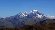 Der Mont Blanc im Sommer. Der Mont Blanc im Sommer.