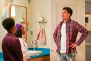 (v.li.): Miles Brown (Jack Johnson), Marsai Martin (Diane Johnson), Marcus Scribner (Andre ‚Junior‘ Johnson jr.).