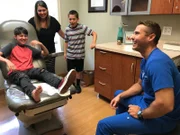 Nick Magliulo says something hilarious that gets everyone laughing.