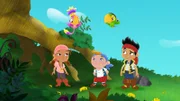 Izzy, Winga, Cubby, Skully und Jake.