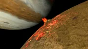Jupiters Mond Io schießt bis zu 1 km hohe Lavawellen ab