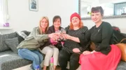 V.l.: Kandidatin Conny, Elisabeth, Nadine und Sarah