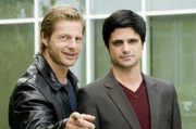 L-R: Mick Brisgau (Henning Baum), Andreas (Maximilian Grill)