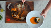 Würzige Fischsuppe.