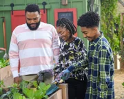 (v.li): Anthony Anderson (Andre ‚Dre‘ Johnson), Marsai Martin (Diane Johnson), Miles Brown (Jack Johnson).