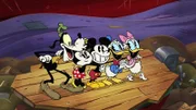 The Wonderful Summer of Mickey Mouse finds Mickey Mouse and his friends each recalling the wild events leading up to the Annual Summer Fireworks Spectacular from their point-of-view.