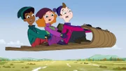 L-R: Zack Underwood, Melissa Chase and Milo Murphy