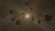 Jupiters Kraftfeld schleudert auch Asteroiden durchs Sonnensystem. Sie können für die Erde zur Bedrohung werden.