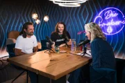 v.li.: Alexander Huber, Thomas Huber und Monika Gruber