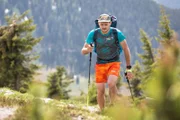 Paul Guschlbauer (AUT1) performs during the Red Bull X-Alps preparation in Wagrain, Austria on July 12, 2019