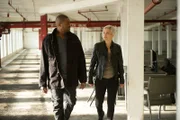 l-r: Travis Verta (Roger R. Cross), Jasmine Garza (Luvia Petersen)