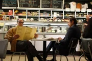 LAW & ORDER: CRIMINAL INTENT -- "Three In One" -- Pictured: (l-r) F. Murray Abraham as Dr. Nichols, Jeff Goldblum as Detective Zach Nichols -- Photo by: Will Hart/USA Network