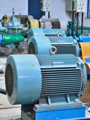 Sewage treatment plant within the pumps and pipelines