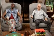l-r: Leon (J.B. Smoove), Larry David