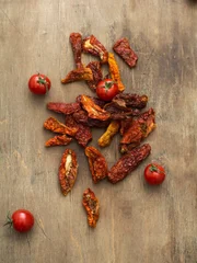 bright red sun-​dried tomatoes