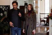 Pictured: (l-r) Jeff Goldblum as Detective Zach Nichols, Saffron Burrows as Detective Serena Stevens