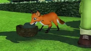 Der Fuchs ist viel schlauer als die beiden Männer.