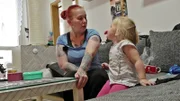 Michaela ist siebenfache Mutter und ihre jüngste Tochter heißt Layla.