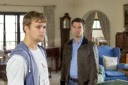 (v.li.): Michael Steinocher (Stefan Patek), Jakob Seeböck (Lukas Roither)