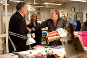 LAW & ORDER: CRIMINAL INTENT -- "Rispetto" --  Pictured: (l-r) Vincent D'Onofrio as Detective Robert Goren, Kathryn Erbe as Detective Alex Eames, Jay Mohr as Nyle Brite-- Photo by: David Giesbrecht/USA Network