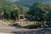 Das Bergtheater Thale im Sommer 2024 vor Moderniserung der Kulisse