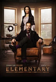 (1. Staffel) - Klären Kriminalfälle auf ihre höchst eigenwillige Weise: Sherlock Holmes (Jonny Lee Miller, vorne) und Joan Watson (Lucy Liu, hinten) ...