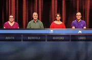 Die Kandidat:innen (v.l.n.r. am Panel): Judith Lenert, Reinhold Becker, Marijke Böhm und Louis Müller.