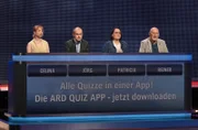 die Kandidat:innen (v.l.n.r. am Panel): Celina Dienstag, Jörg Hoffmann, Patricia Ginetto und Reiner Schreiber.