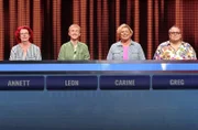 Die Kandidat:innen (v.l.n.r. am Panel): Annett Schulze, Leon Manz, Carine Reiter und Greg Nieting.