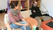 Tauschmama Biljana im Gespräch mit Daniel