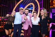 (v.l.n.r.) Negah Amiri; Herr Schröder; Khalid Bounouar; Tahnee; Lisa Feller