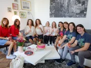 V.l.: Julia, Linda, Andrea, Marie-Christin, Fabienne, Paulina, Ani, Katharina und Sandra