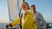 Nora Kaminski auf Segeltörn mit einem Freund: Tanja Wedhorn als Nora Kaminski, Alexander Schubert als Olaf Hummel
