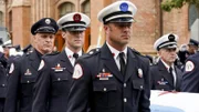 V.l.: Capp (Randy Flagler), Matthew Casey (Jesse Spencer), Kelly Severide (Taylor Kinney), Christopher Hermann (David Eigenberg)