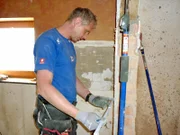 Die Arbeiten im Haus gehen gut voran!