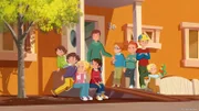 Jetzt sind sie vollzählig – die Kinder aus dem Möwenweg.