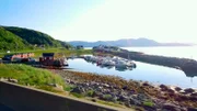 Malerische Dörfer entlang der Sehnsuchtsstraße Norwegens.