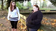 Vanessa (re.) scheint von der Idee mit Amira zu joggen nicht sehr begeistert zu sein.