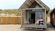 In Zeeland ist Schlafen am Strand erlaubt - in diesen Strandhäusern.
