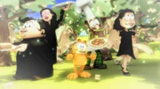 Garfield unter dem Lasagnebaum