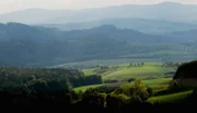 Blick über die Landschaft.